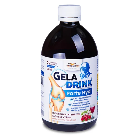 Geladrink Geladrink Forte HYAL Biosol višňa 500 ml