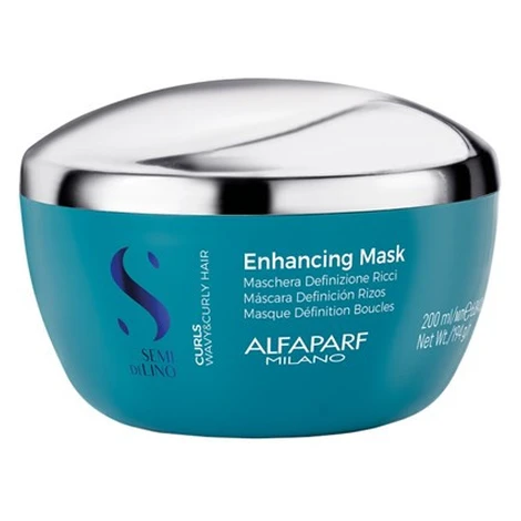 Alfaparf Milano Maska na kučeravé a vlnité vlasy Alfa Semo di Lino Curl (Enhancing Mask) 200 ml