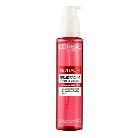 L'Oréal Paris Exfoliačný čistiaci gél s kyselinou glykolovou Revitalift (Resurfacing Cleanser) 1