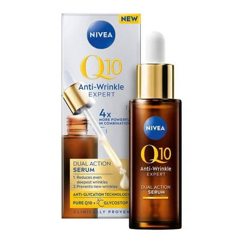 Nivea Duálne sérum proti vráskam Q10 Anti-Wrinkle Expert (Dual Action Serum) 30 ml