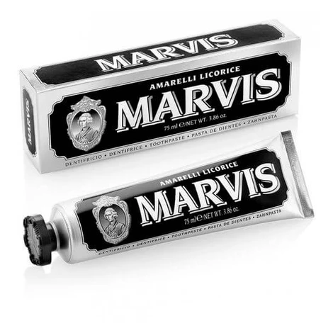 Marvis Zubná pasta Mätové sladkodrievkovo (Amarelli Licorice Toothpaste) 85 ml