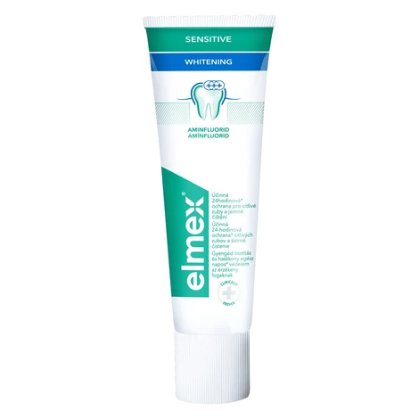 Elmex Bieliace zubná pasta pre citlivé zuby Sensitive Whitening 75 ml