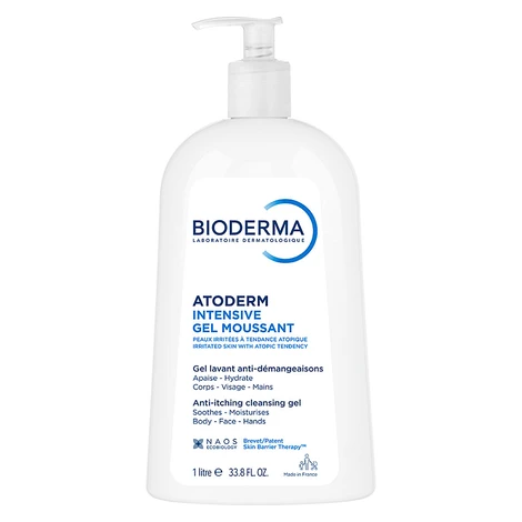 Bioderma Sprchový gél na každodennú upokojujúcu a čistiacu starostlivosť Atoderm (Intensive Gel 