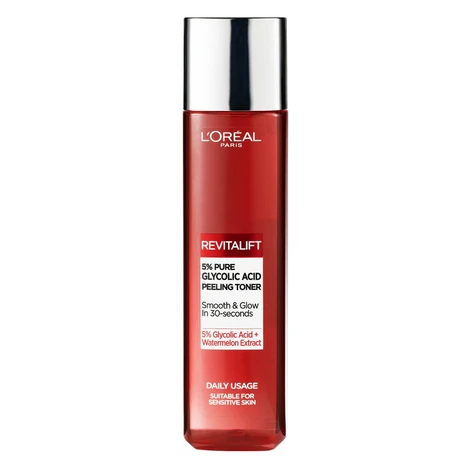 L'Oréal Paris Exfoliačné pleťové tonikum Revitalift (Peeling Toner) 180 ml