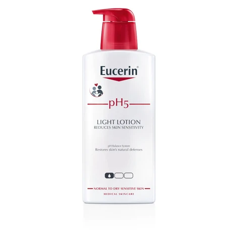 Eucerin Ľahké telové mlieko pre citlivú pokožku pH5 (Light Lotion) 400 ml