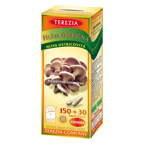Terezia Company Hliva ustricová 150 kapsúl + 30 kapsúl ZADARMO
