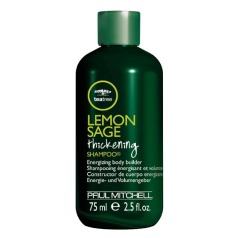 Paul Mitchell Energizujúci šampón pre slabé vlasy Tea Tree (Lemon Sage Thickening Shampoo) 75 ml