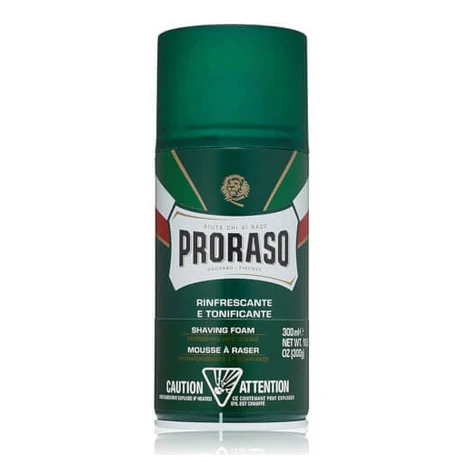 Proraso Osviežujúca pena na holenie s eukalyptom Green (Shaving Foam) 300 ml
