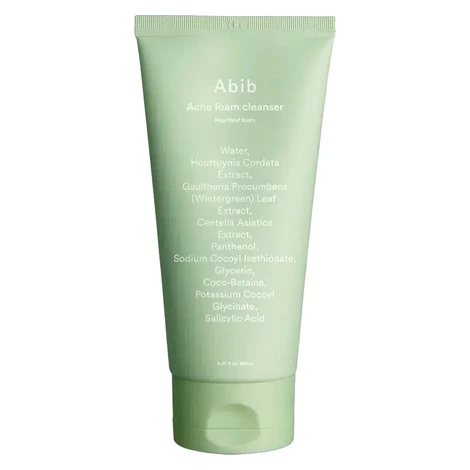Abib Čistiaca pena pre problematickú pleť Heartleaf (Acne Foam Cleanser) 150 ml