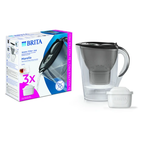 Brita Filtračná kanvica Marella 2,4 l + 3 filtre Maxtra Pro Pure Peformance Bílá