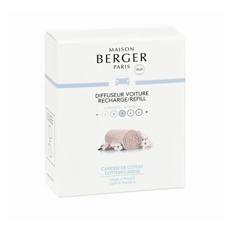 Maison Berger Paris Náhradná náplň do difuzéra do auta Čistá bavlna Cotton Care ss (Car Diffuser