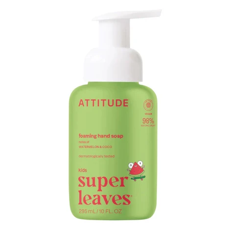 Attitude Detské mydlo na ruky Super Leaves Melón a kokos 295 ml