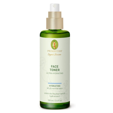 Primavera Hydratačné pleťové tonikum Ultra Hydrating (Face Toner) 100 ml