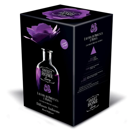 Sweet Home Collection Parfumovaný difuzér Lavender of Provence & Peony 250 ml