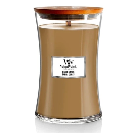 WoodWick Vonná sviečka váza Gilded Sands 609,5 g