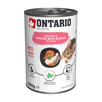 ONTARIO Konzerva Kitten kura s krevetami, paté 400 g