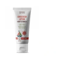 WOODENSPOON Opaľovacie telové mlieko Baby & Family SPF50, 100 ml