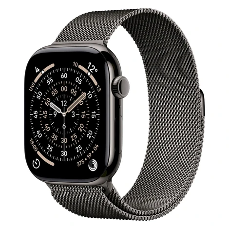 APPLE Watch 11 GPS + Cellular 42mm bridlicovo šedý titán - bridlicovo šedý milánsky ťah