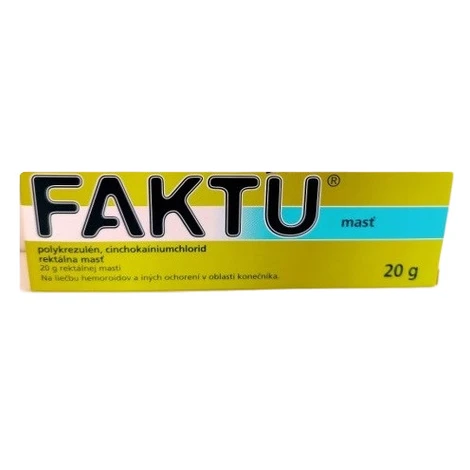 FAKTU rektálna masť 20 g