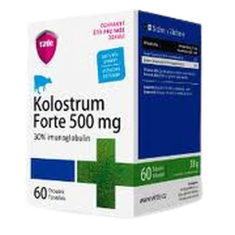 VIRDE KOLOSTRUM FORTE 500 mg 60 kapsúl