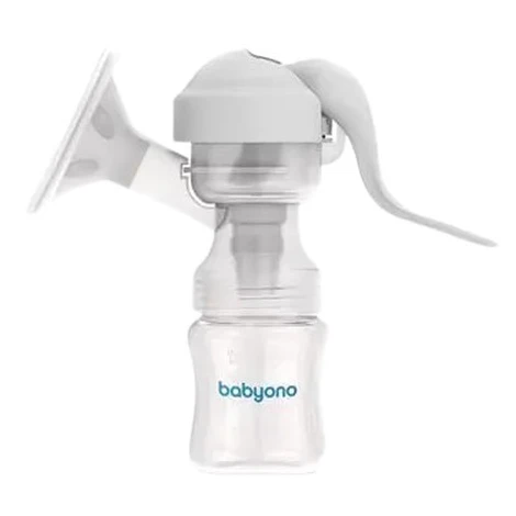 BABYONO Odsávačka materského mlieka manuálna Anatomy 150 ml