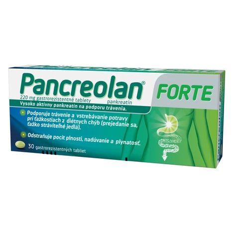 PANCREOLAN ® forte 30 tabliet