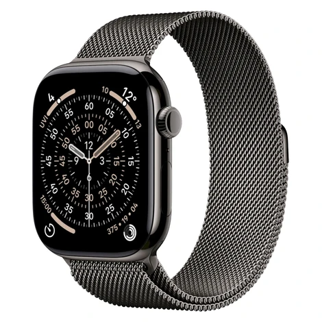 APPLE Watch 11 GPS + Cellular 46mm Bridlicovo šedý titán s bridlicovo šedým milánskym ťahom - M/
