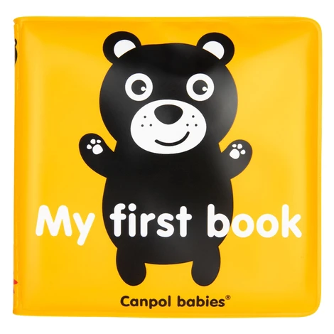 CANPOL BABIES Sensory Toys Mäkká knižka pískacia