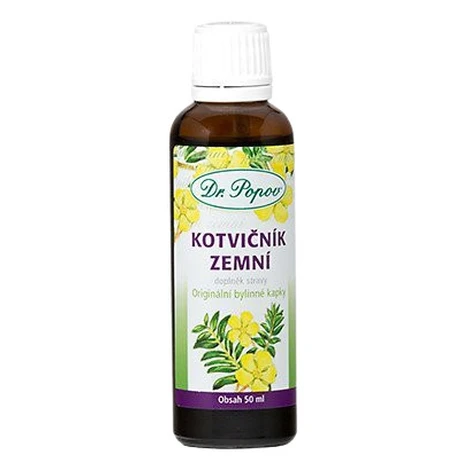 DR.POPOV Kvapky bylinné Kotvičník zemný 50 ml