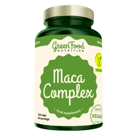 GREENFOOD NUTRITION Maca Complex 120 kapsúl