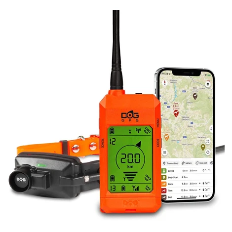 Dogtrace DOG GPS X30B Short | GPS a zvukový lokátor pre psy