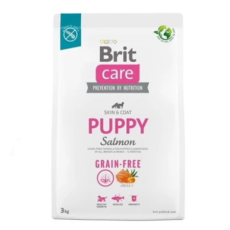 Brit Care Dog Grain-free Puppy Salmon 3 kg