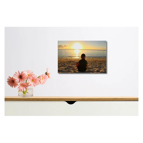 Fotoobraz 30x20 cm z vlastnej fotografie, Plátno 100% polyester: 240g/m², S lakom