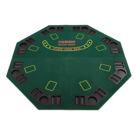 Garthen 507 Poker podložka osemhran skladacia 120 x 120 x 1,5 cm