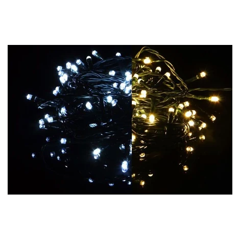 Nexos 39235 Vianočná svetelná reťaz 40 LED - 9 blikajúcich funkcií - 3,9 m