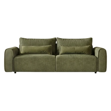 Rozkladacia pohovka, zelená, KIRO BIG SOFA Tempo Kondela