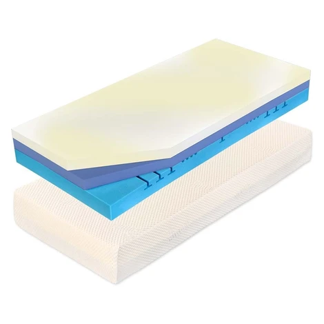 Curem CUREM C3000 HY 22 cm - pohodlný pevný matrac s lenivou penou 180 x 220 cm