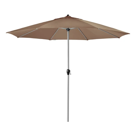 Doppler ACTIVE KURBEL 380 cm –  stredový slnečník s kľukou hnedý (kód farby 846)