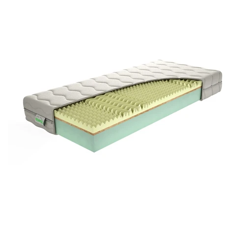 Texpol RELAX - kvalitný tvrdší matrac s 5 - zónovou profiláciou a Aloe Vera Silver poťahom 80 x 