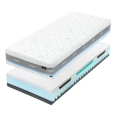 Tropico ALPINE BLUE AIR 26 cm - matrac s latexom a pamäťovou penou 85 x 195 cm Hilding Anders - Tropico