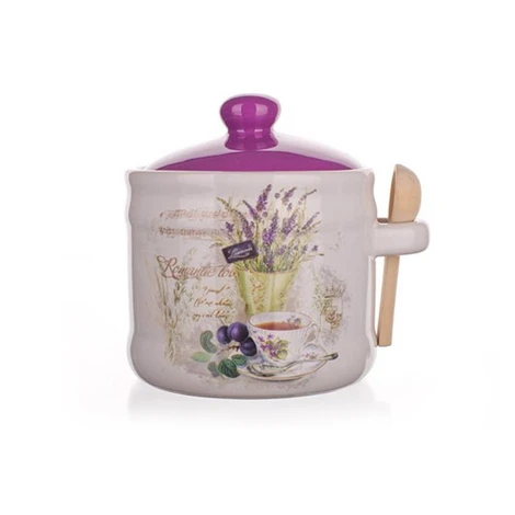 Banquet LAVENDER dóza s lyžičkou,  60ZF1099 400ml