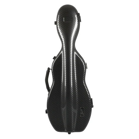 Bacio Instruments Fiberglass Violin Case Cello Style BK