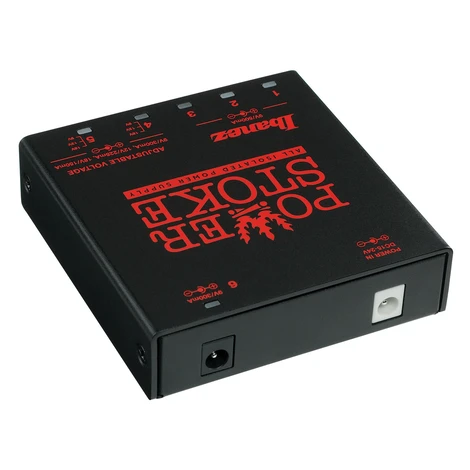 Ibanez Guitar Pedal Power Supply 6 Isolated Outputs for Guitar Pedals