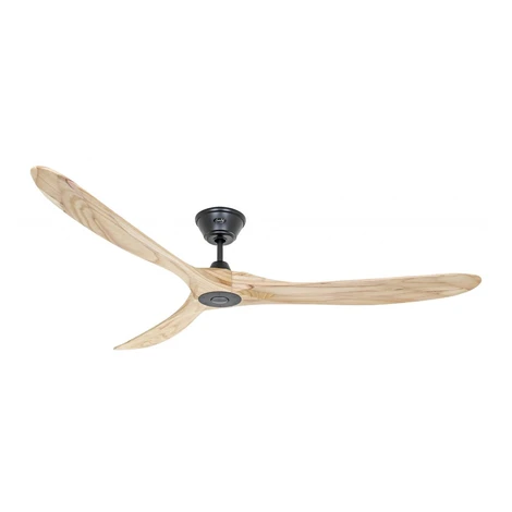 CasaFan 318018 Eco Genuino, prírodné drevo, stropný ventilátor