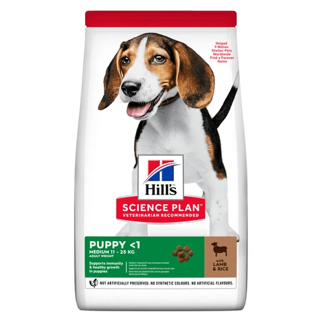 Hill´s Science Plan Canine Puppy Medium Lamb & Rice 18kg Hill's Science Plan