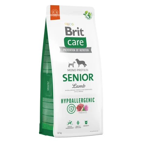 Brit Care dog HA Senior jahňa a ryža 12 kg