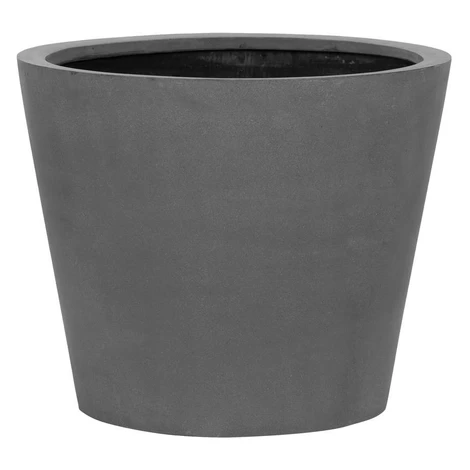 Pottery Pots Kvetináč Bucket, farba sivá, viac veľkostí - PotteryPots Velikost: L - v. 60 cm, ⌀ 