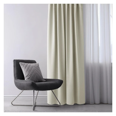 Zatemňovací záves blackout RESTILO krémový 140 x 245 cm decoDoma