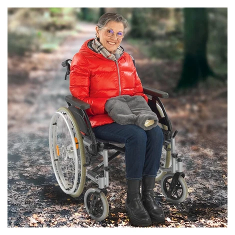 Termofor s otvormi pre ruky alebo nohy plyšový decoDoma