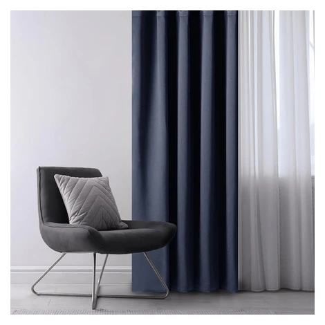 Zatemňovací záves blackout RESTILO indigo 140 x 245 cm 1 ks decoDoma